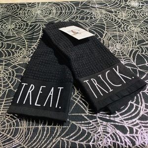 Rae Dunn Other - Rae Dunn trick treat kitchen towels Rae Dunn Other - Rae Dunn trick treat kitchen towels